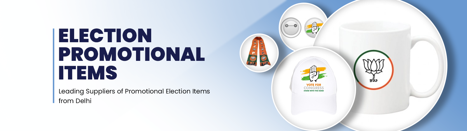 Election Campaign Slogans Pin