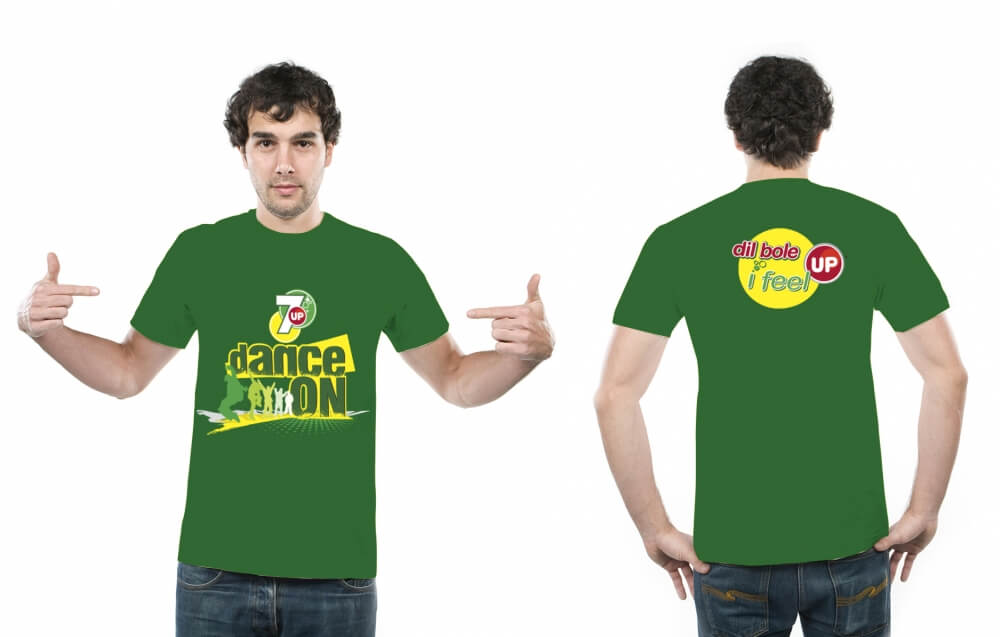Round Neck T Shirt Printing